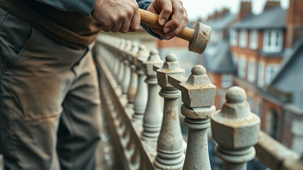 Balustrade Repair Pimlico