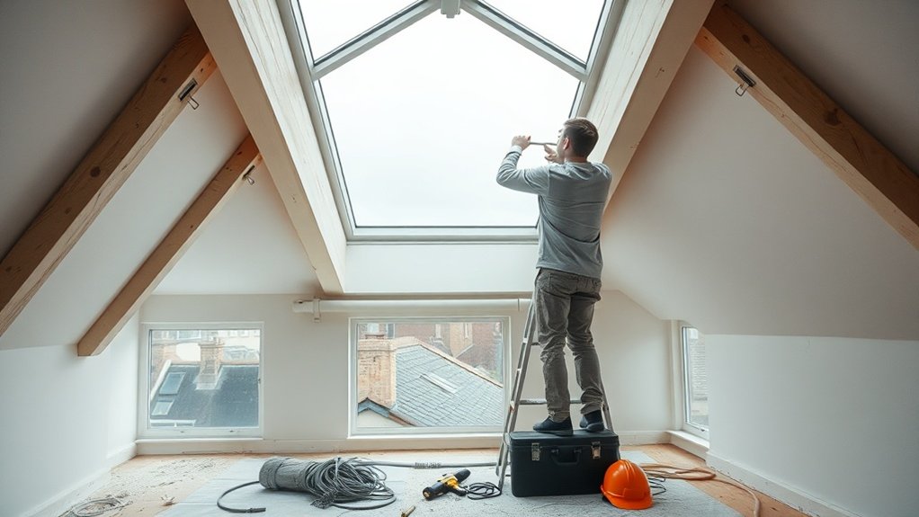 Electric Skylight Installation Pimlico