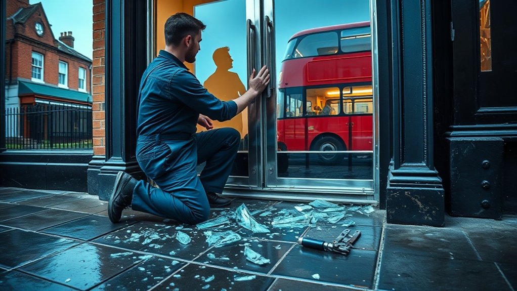 Glass Door Repair Pimlico