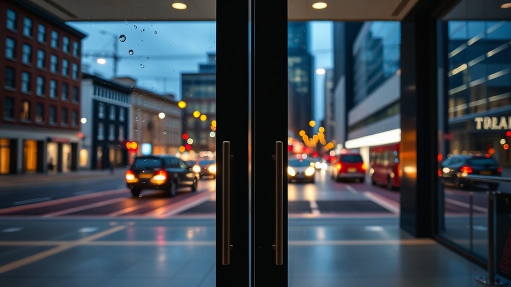 Glass Doors Millbank