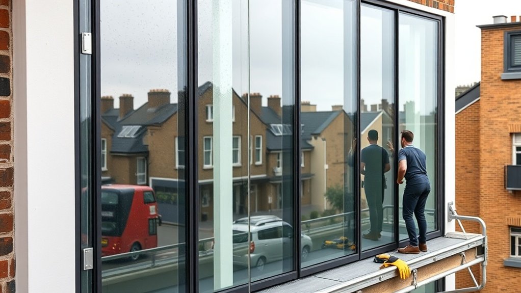 Polycarbonate to Glass Conversion Pimlico