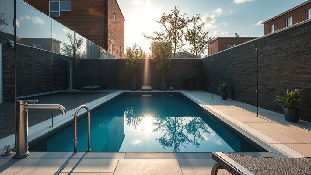 Pool Glass Fencing Pimlico