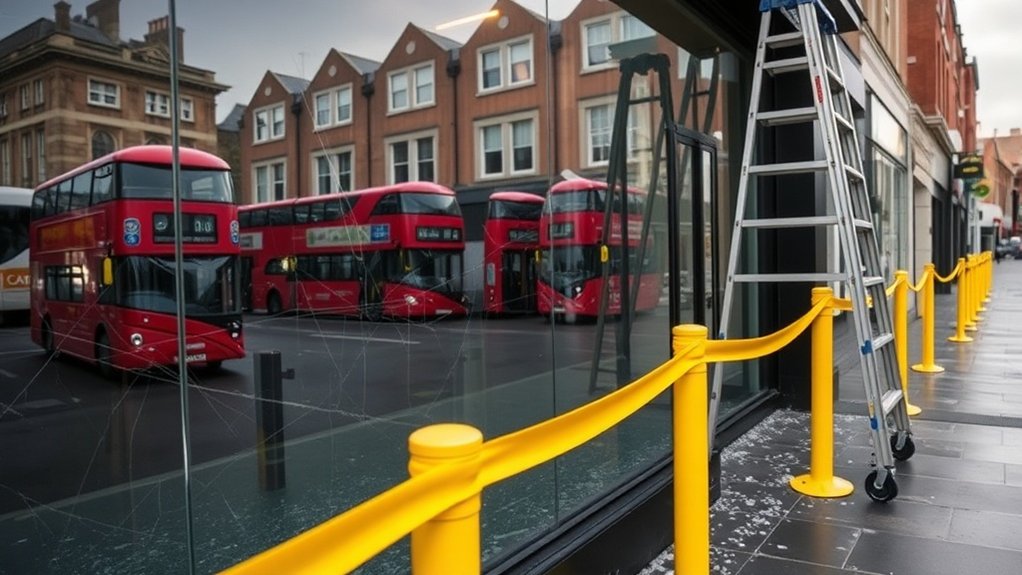 Vandalism Glass Repair Pimlico