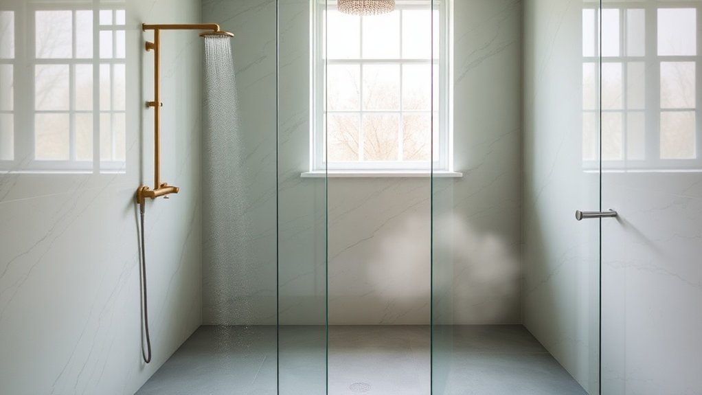Wet Room Glass Panels Pimlico